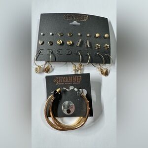 Shyanne Gold Plated Earring Collection